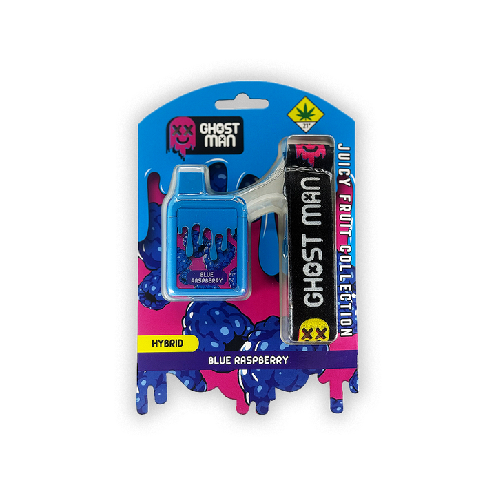Ghost Man Blue Raspberry Vape