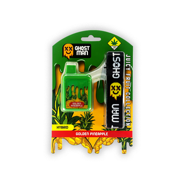 Ghost Man Golden Pineapple Vape